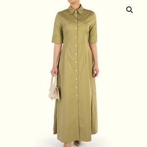 Staud Joan Maxi Dress - Khaki
